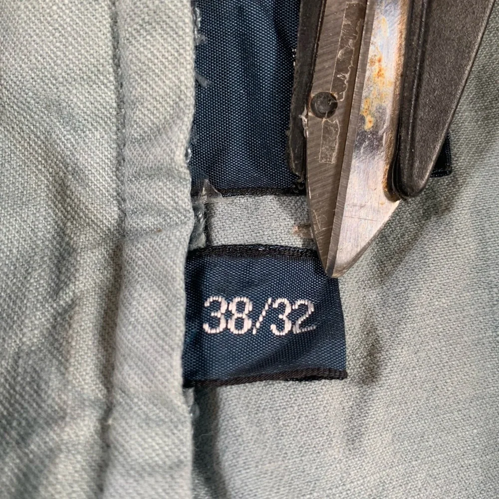 Polo Ralph‎ Lauren Chino Pants Mens 38x32 Teal/Grey Slim GI Fit 100% Cotton